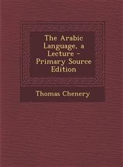 Arabic Language, a Lecture,1289603332,9781289603335