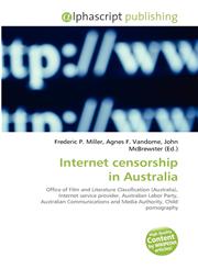 Internet censorship in Australia,6130056001,9786130056001