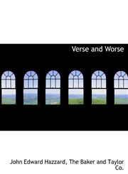 Verse and Worse,1140643495,9781140643494
