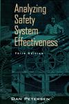 Analyzing Safety System Effectiveness 3rd Edition,0471287393,9780471287391