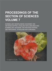 Proceedings of the Section of Sciences (V.13 PT.2 1911),1153107600,9781153107600