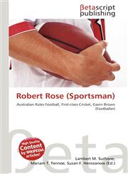 Robert Rose (Sportsman),6134885452,9786134885454
