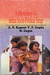 A Dictionary of Indian Socio-Political Setup 1st Edition,8174875204,9788174875204