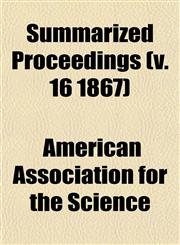 Summarized Proceedings (v. 16 1867),1152043528,9781152043527