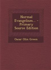 Normal Evangelism... - Primary Source Edition,1295678144,9781295678143