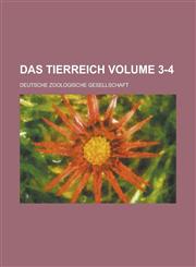 Das Tierreich Volume 3-4,1236879309,9781236879301