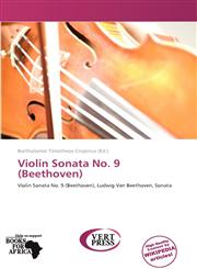 Violin Sonata No. 9 (Beethoven),6138932714,9786138932710