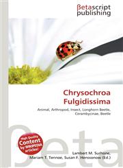 Chrysochroa Fulgidissima,6135119028,9786135119022