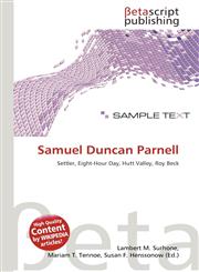 Samuel Duncan Parnell,6135386220,9786135386226