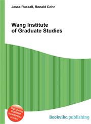 Wang Institute of Graduate Studies,5512151525,9785512151525