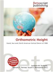 Orthometric Height,6136438437,9786136438436