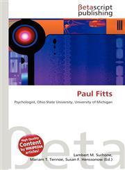 Paul Fitts,6134739952,9786134739955