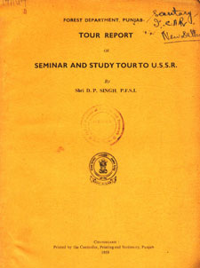 Tour Report of Seminar and Study Tour to U.S.S.R.