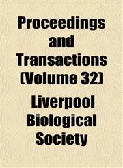 Proceedings and Transactions (Volume 32),1152568027,9781152568020