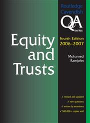 Equity & Trusts Q&A 2006-2007 4/e (Q&a),1859417418,9781859417416