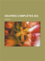 Oeuvres Completes (63 ),1153546442,9781153546447