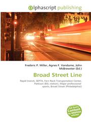 Broad Street Line,6131863369,9786131863363