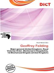 Geoffrey Feilding,6200711798,9786200711793