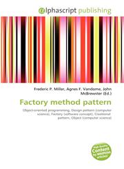 Factory method pattern,6134244244,9786134244244