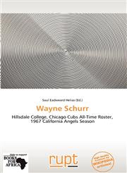 Wayne Schurr,6138843983,9786138843986