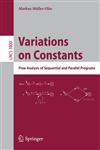 Variations on Constants Flow Analysis of Sequential and Parallel Programs,3540453857,9783540453857