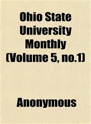 Ohio State University Monthly (Volume 5, no.1),1152429493,9781152429499