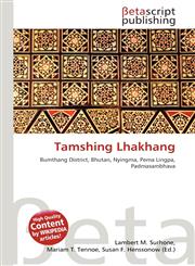 Tamshing Lhakhang,6135320300,9786135320305