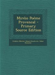 Mireio Poeme Provencal,1289370990,9781289370992
