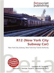 R12 (New York City Subway Car),6134810924,9786134810920