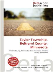 Taylor Township, Beltrami County, Minnesota,6137628078,9786137628072