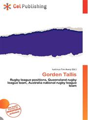 Gorden Tallis,6136636808,9786136636801