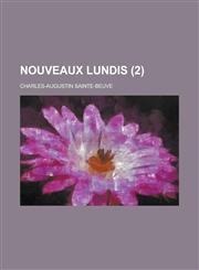 Nouveaux Lundis (2 ),123451835X,9781234518356