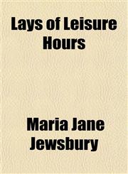 Lays of Leisure Hours,1151594288,9781151594280