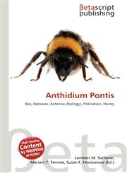 Anthidium Pontis,613609388X,9786136093888