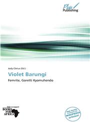 Violet Barungi,6137879240,9786137879245