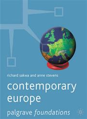 Contemporary Europe,0333772709,9780333772706