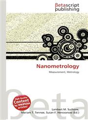 Nanometrology,6134793981,9786134793988