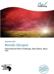 Rondo (Grape),6139379024,9786139379026