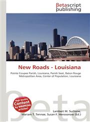 New Roads - Louisiana,6130439776,9786130439774