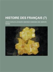 Histoire Des Francais (7),1234483009,9781234483005