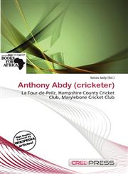 Anthony Abdy (cricketer),6139919517,9786139919512