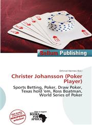 Christer Johansson (Poker Player),6136992655,9786136992655