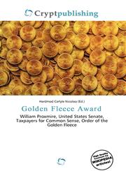 Golden Fleece Award,6136675102,9786136675107