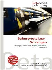 Bahnstrecke Leer-Groningen,6134445975,9786134445979