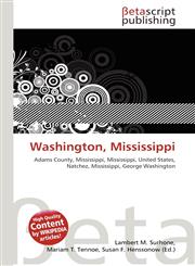 Washington, Mississippi,6134779687,9786134779685