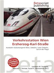 Verkehrsstation Wien Erzherzog-Karl-Straße,6134728829,9786134728829