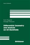 Differential Geometry and Analysis on CR Manifolds,0817643885,9780817643881