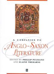 A Companion to Anglo-Saxon Literature,0631209042,9780631209041