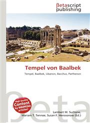 Tempel von Baalbek,6133041021,9786133041028
