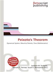 Peixoto's Theorem,6136115999,9786136115993